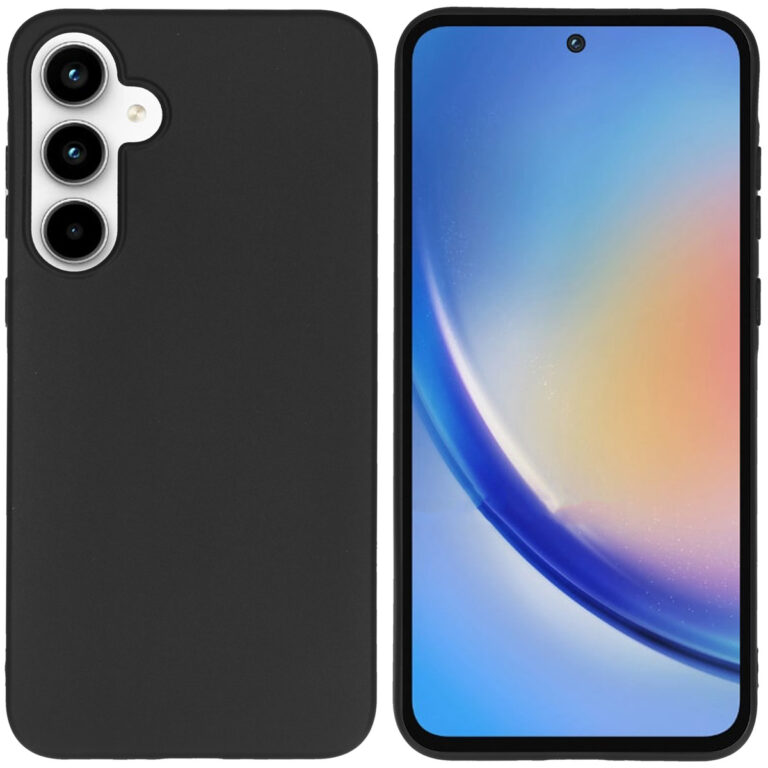 Accezz Color Backcover Samsung Galaxy A35 - Zwart - Afbeelding 10