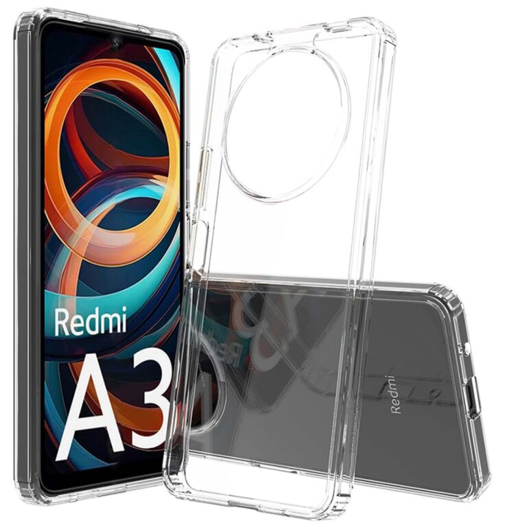 Accezz Xtreme Impact Backcover Xiaomi Redmi A3 - Transparant - Afbeelding 2