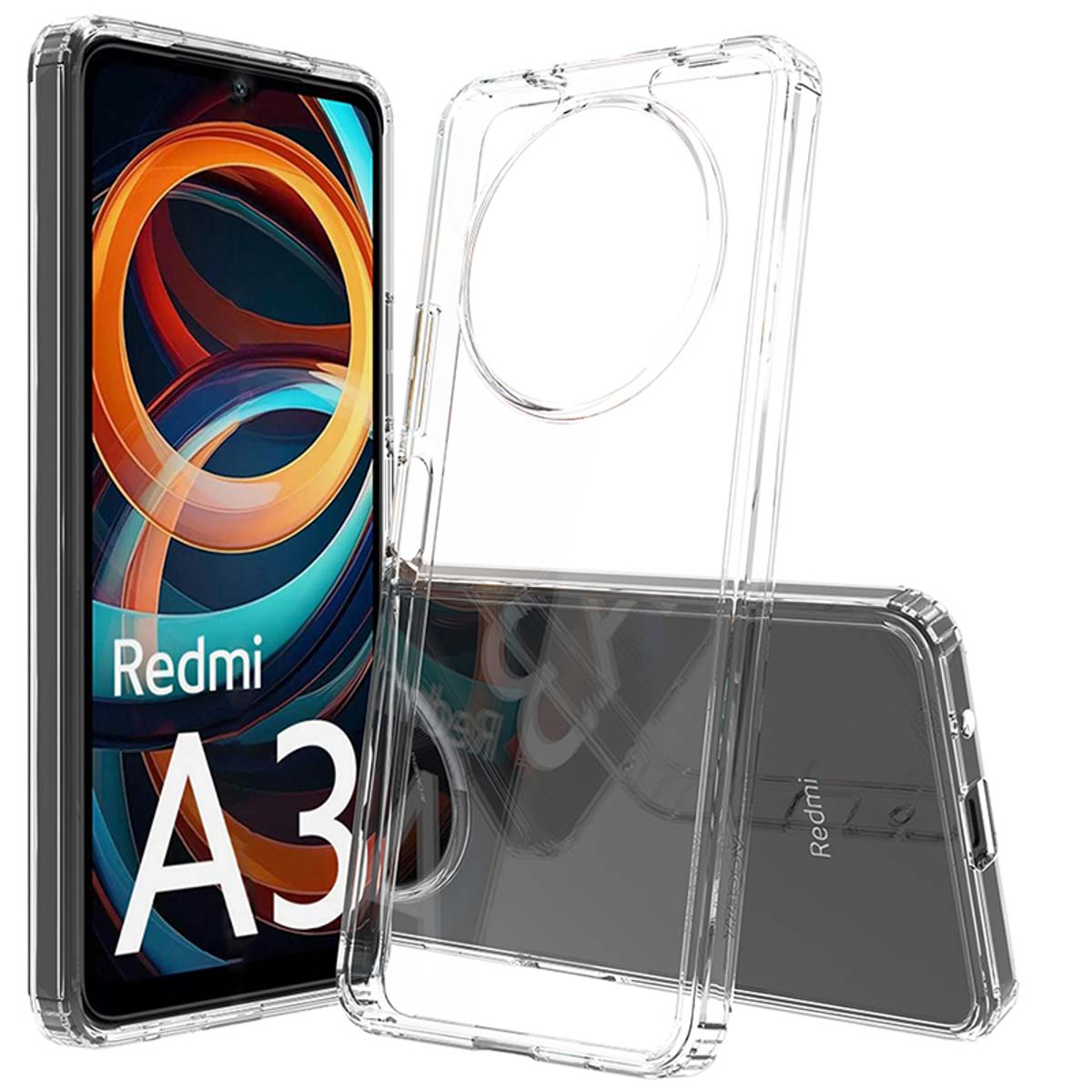 Accezz Xtreme Impact Backcover Xiaomi Redmi A3 – Transparant
