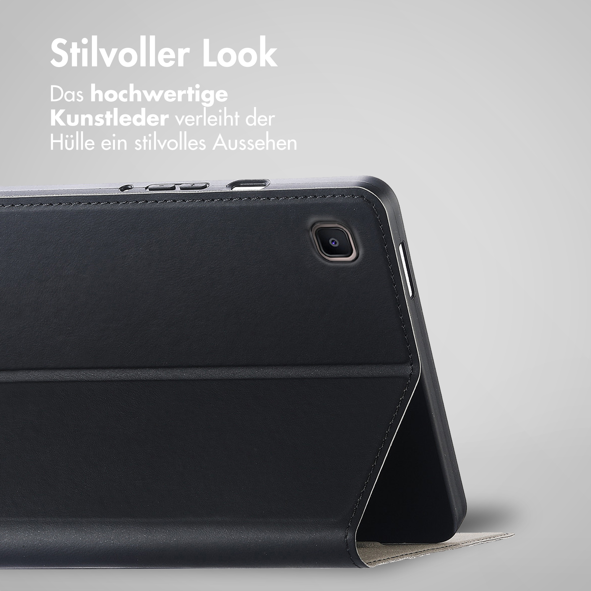 Accezz Classic Tablet Case Samsung Galaxy Tab S6 Lite (2020/2022/2024) - Zwart - Afbeelding 4