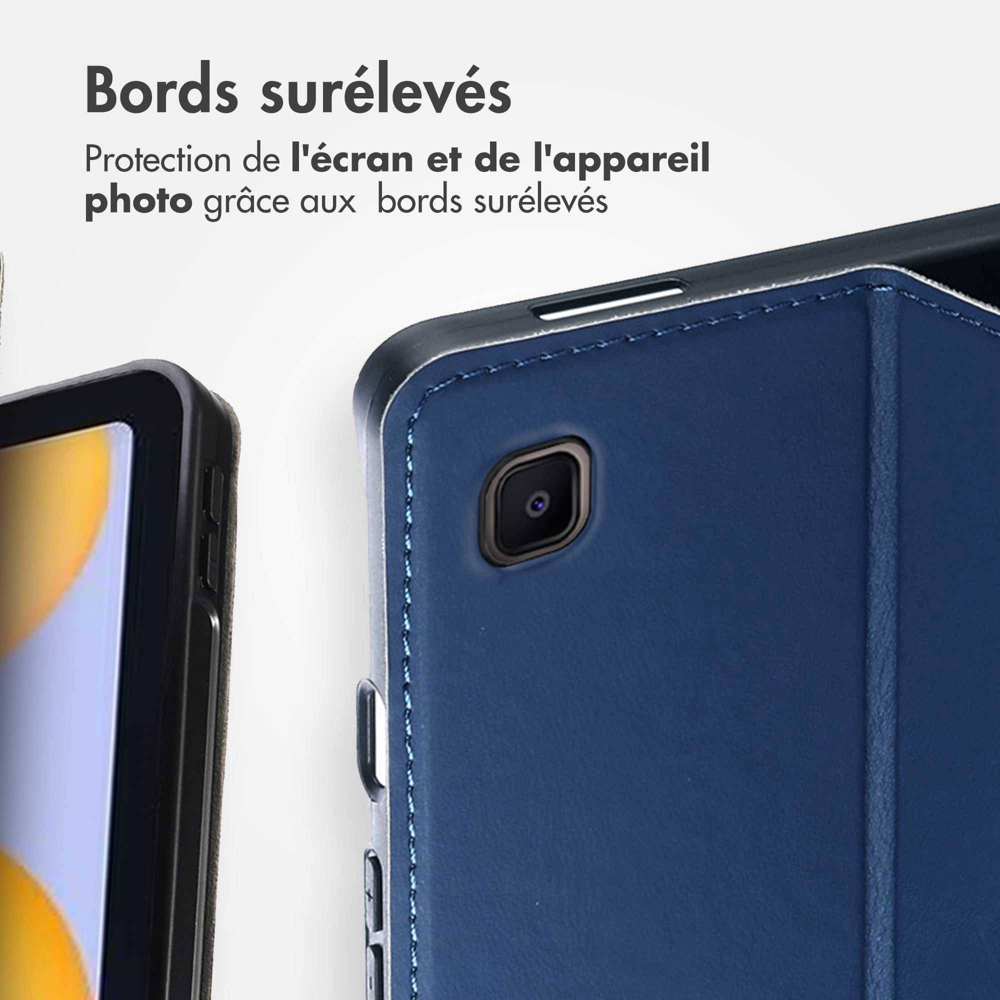 Accezz Classic Tablet Case Samsung Galaxy Tab S6 Lite (2020/2022/2024) - Donkerblauw - Afbeelding 10