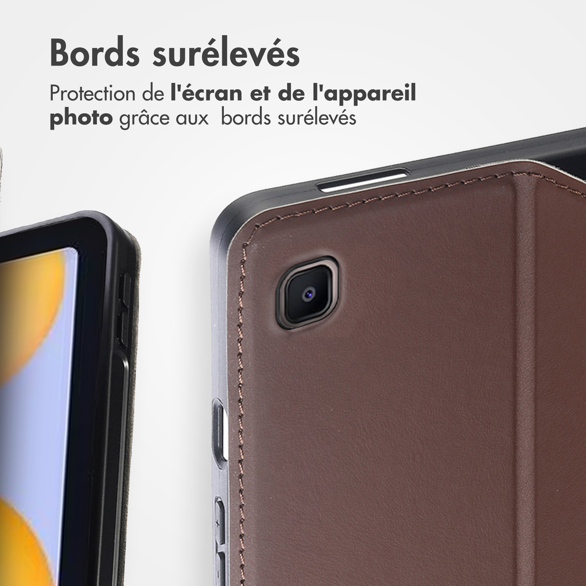 Accezz Classic Tablet Case Samsung Galaxy Tab S6 Lite (2020/2022/2024) - Bruin - Afbeelding 10