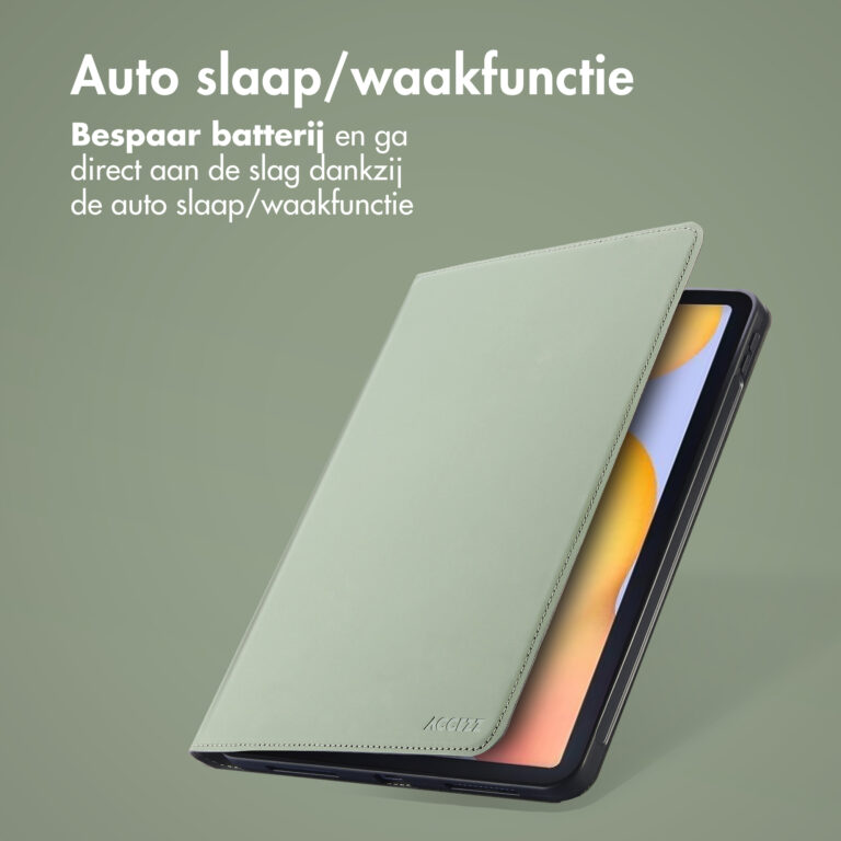 Accezz Classic Tablet Case Samsung Galaxy Tab S6 Lite (2020/2022/2024) - Groen - Afbeelding 10