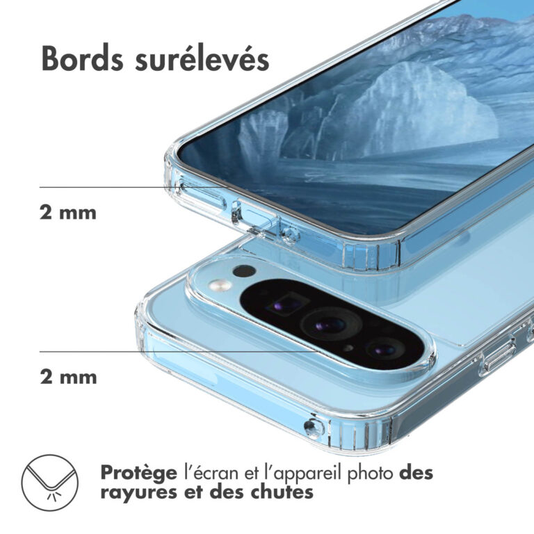 Accezz Xtreme Impact Backcover Google Pixel 9 / 9 Pro - Transparant - Afbeelding 2