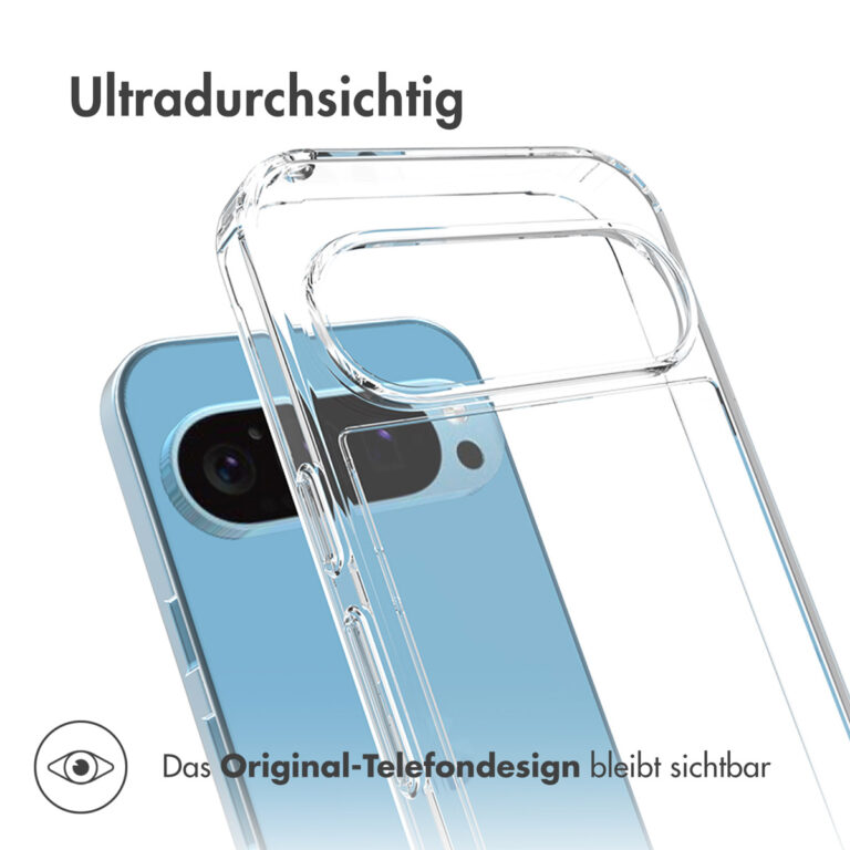 Accezz Xtreme Impact Backcover Google Pixel 9 / 9 Pro - Transparant - Afbeelding 3