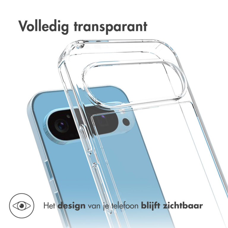 Accezz Xtreme Impact Backcover Google Pixel 9 / 9 Pro - Transparant - Afbeelding 8