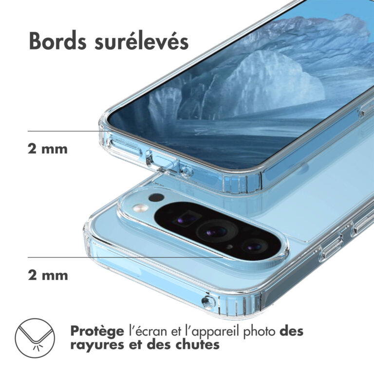 Accezz Xtreme Impact Backcover Google Pixel 9 Pro - Transparant - Afbeelding 8