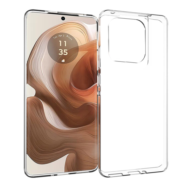 Accezz Clear Backcover Motorola Edge 50 Ultra - Transparant - Afbeelding 6