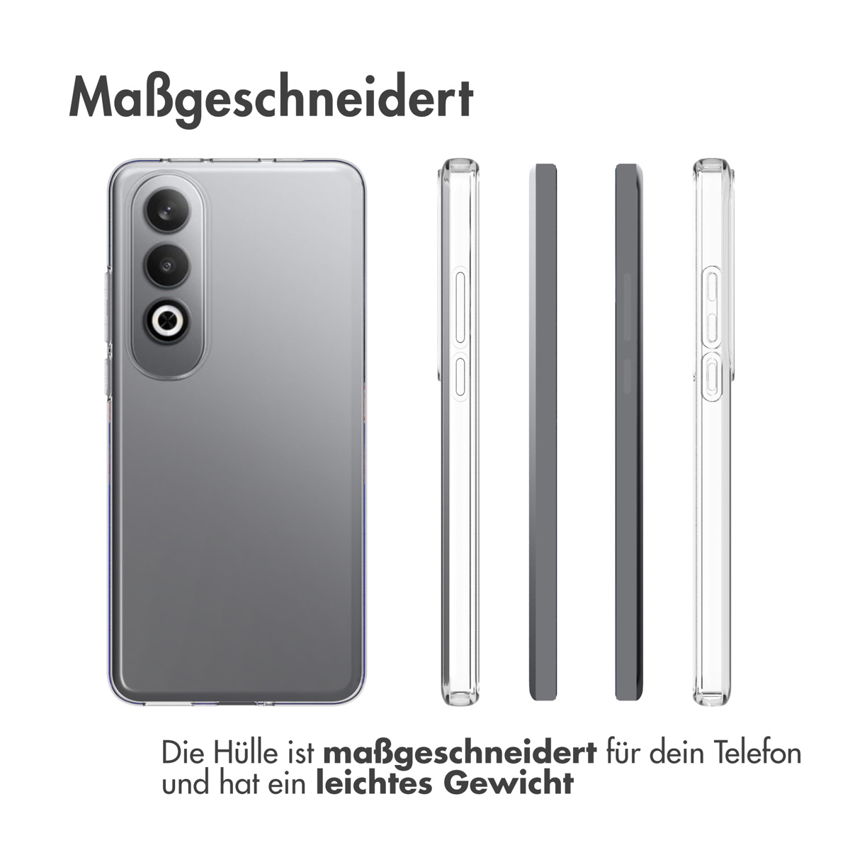 Accezz Clear Backcover OnePlus Nord CE 4 - Transparant - Afbeelding 10