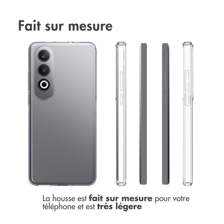 Accezz Clear Backcover OnePlus Nord CE 4 - Transparant - Afbeelding 8