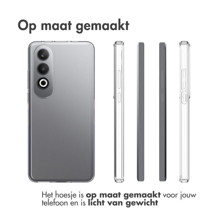 Accezz Clear Backcover OnePlus Nord CE 4 - Transparant - Afbeelding 4