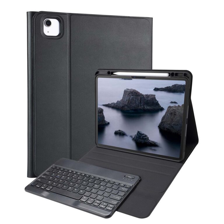 Accezz AZERTY Bluetooth Keyboard Bookcase iPad Air 13 inch (2025) M3 / (2024) M2 - Zwart - Afbeelding 10