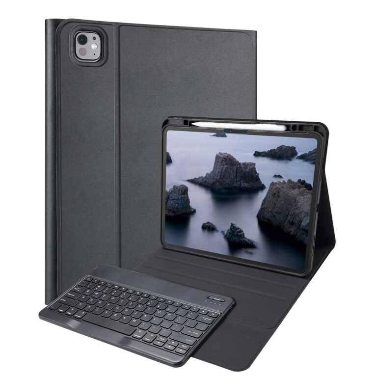 Accezz QWERTZ Bluetooth Keyboard Bookcase iPad Pro 13 (2024) M4 - Afbeelding 10