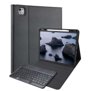 Accezz AZERTY Bluetooth Keyboard Bookcase iPad Pro 13 (2025) M5 / (2024) M4