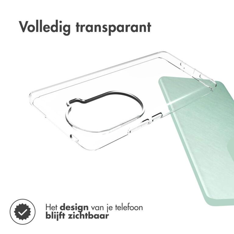 Accezz Clear Backcover Oppo Reno 11 - Transparant - Afbeelding 5