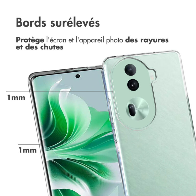 Accezz Clear Backcover Oppo Reno 11 - Transparant - Afbeelding 7