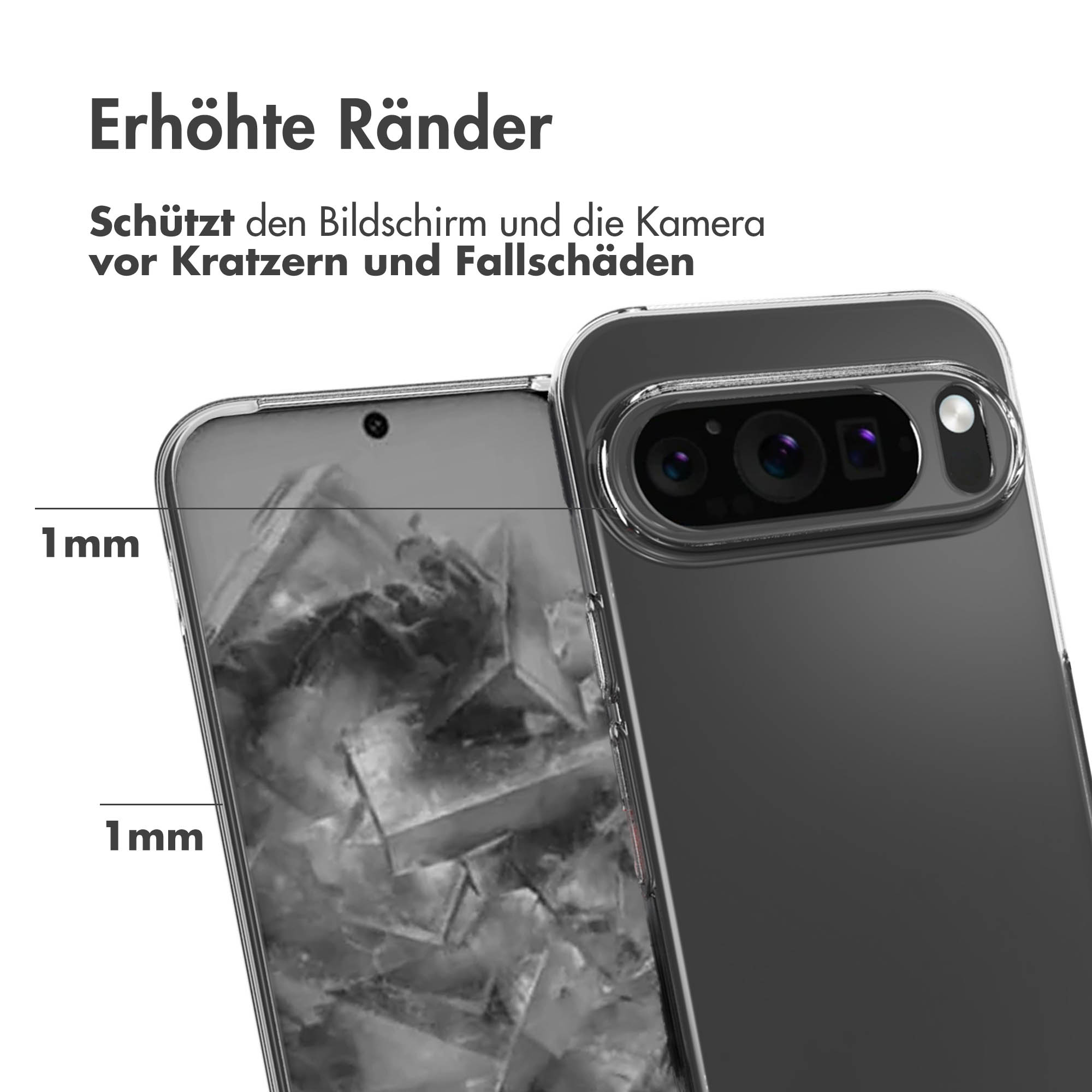 Accezz Clear Backcover Google Pixel 9 Pro XL - Transparant - Afbeelding 7