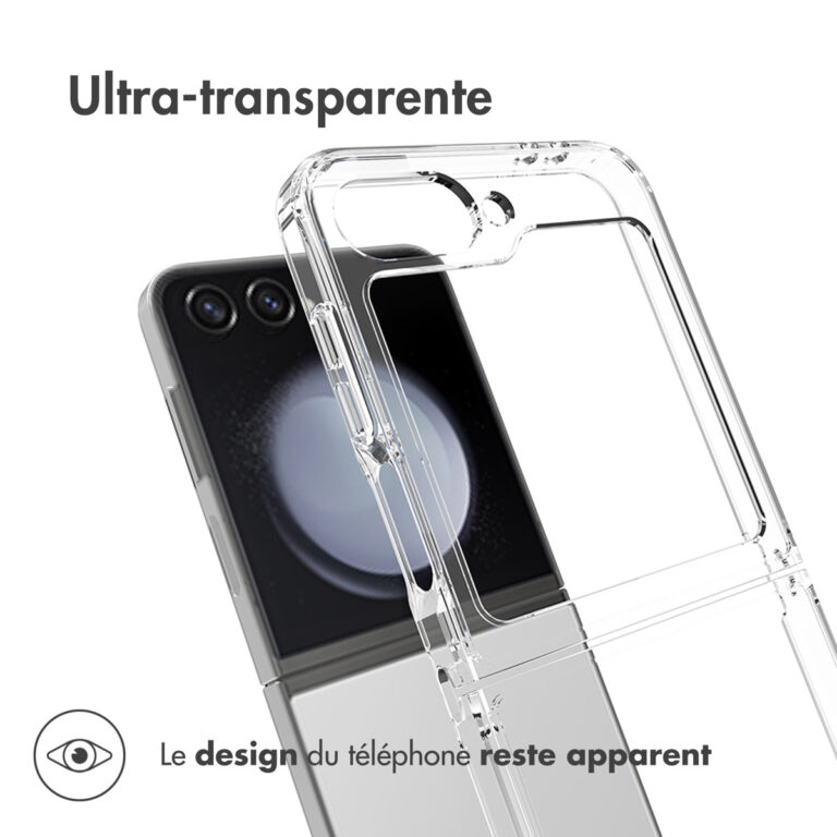 Accezz Xtreme Impact Backcover Samsung Galaxy Z Flip 6 - Transparant - Afbeelding 9