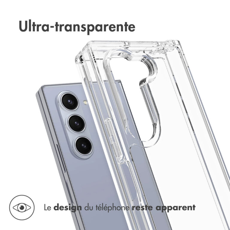 Accezz Xtreme Impact Backcover Samsung Galaxy Z Fold 6 - Transparant - Afbeelding 9