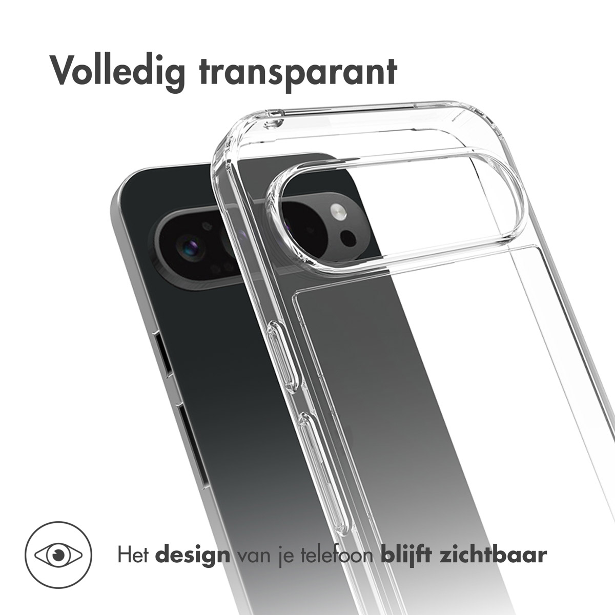 Accezz Xtreme Impact Backcover Google Pixel 9 Pro XL – Transparant