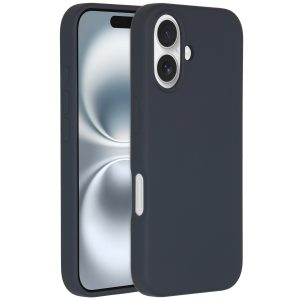 Accezz Liquid Silicone Backcover met MagSafe Apple iPhone 16 - Donkerblauw