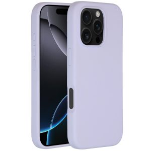 Accezz Liquid Silicone Backcover met MagSafe Apple iPhone 16 Pro - Paars