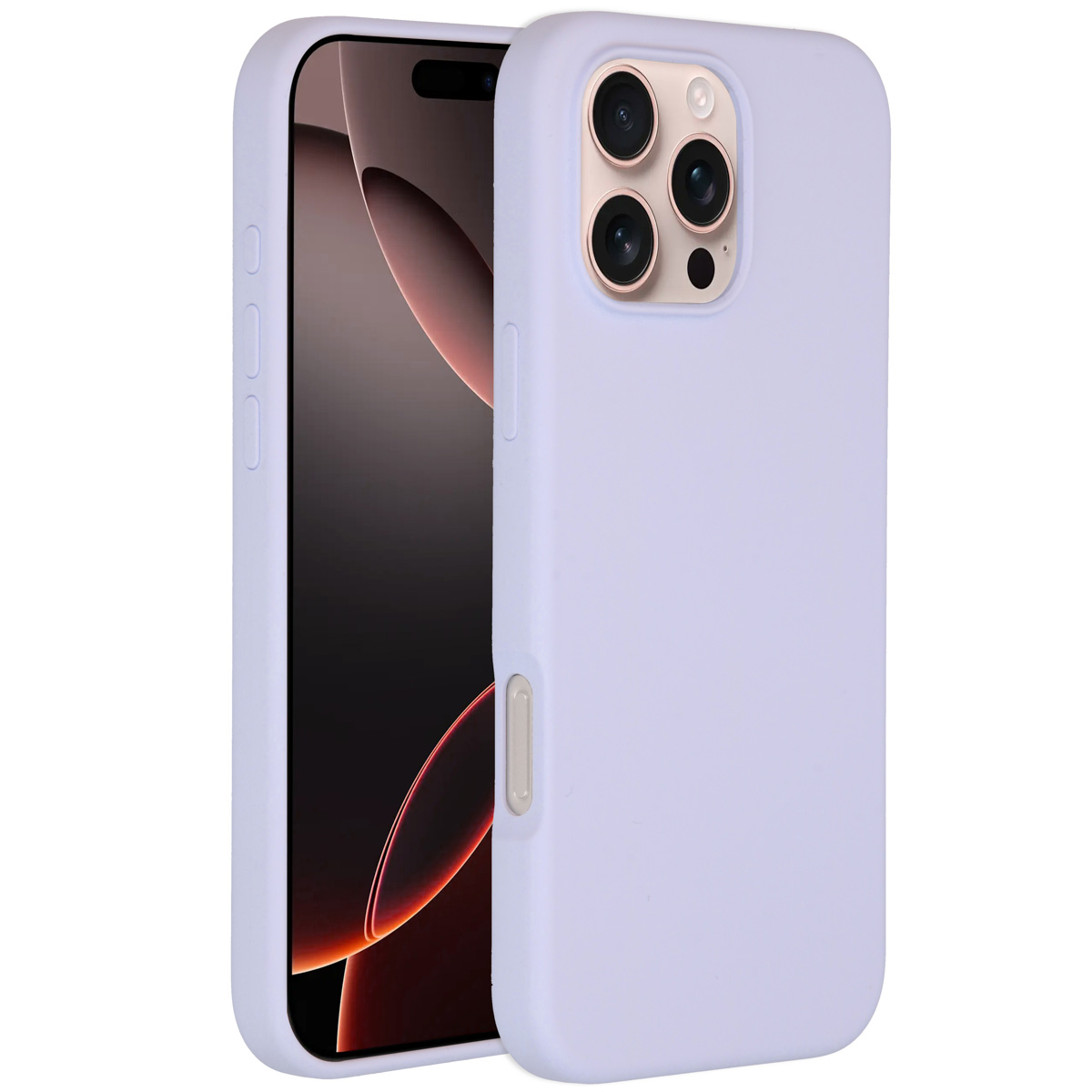Accezz Liquid Silicone Backcover met MagSafe Apple iPhone 16 Pro Max - Paars - Afbeelding 7