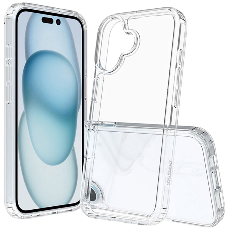 Accezz Xtreme Impact Backcover Apple iPhone 16 - Transparant - Afbeelding 8