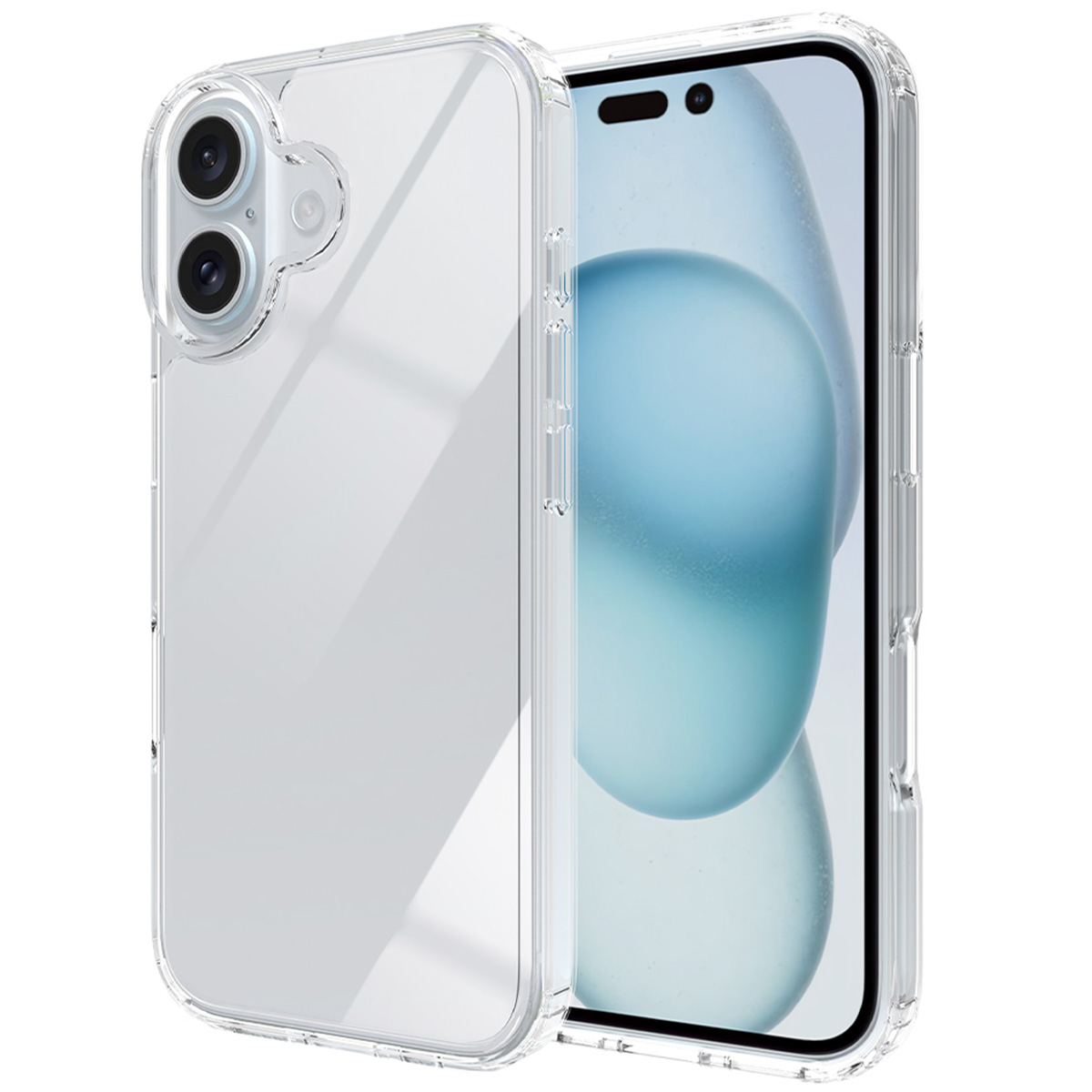 Accezz Xtreme Impact Backcover Apple iPhone 16 - Transparant - Afbeelding 6