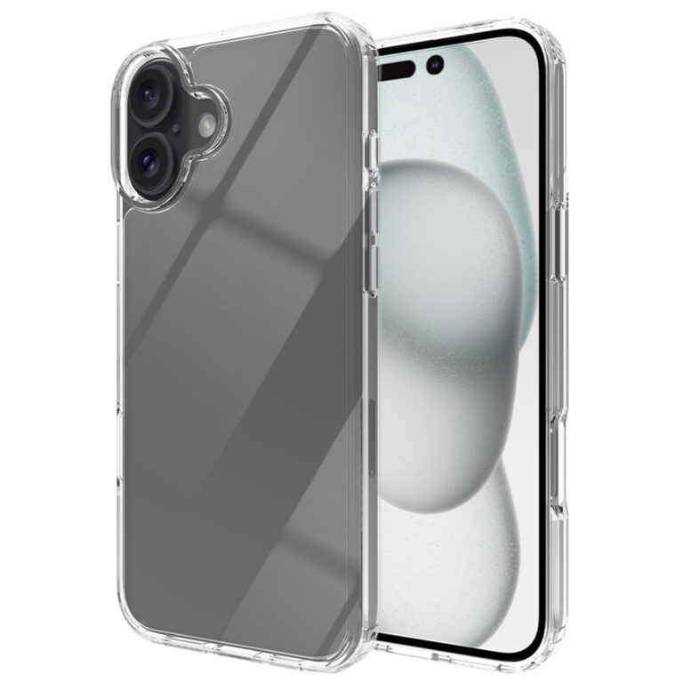 Accezz Xtreme Impact Backcover Apple iPhone 16 Plus - Transparant - Afbeelding 9