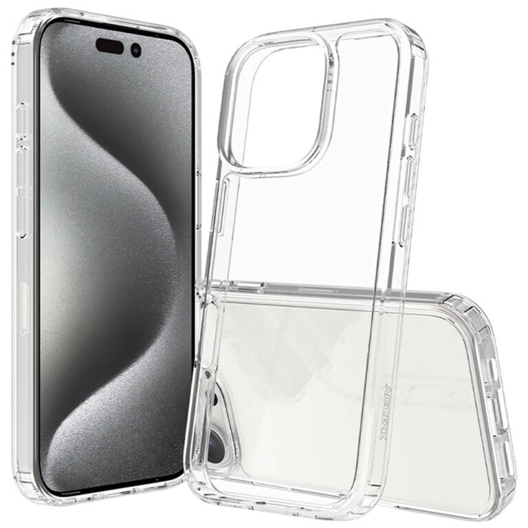 Accezz Xtreme Impact Backcover Apple iPhone 16 Pro - Transparant - Afbeelding 3