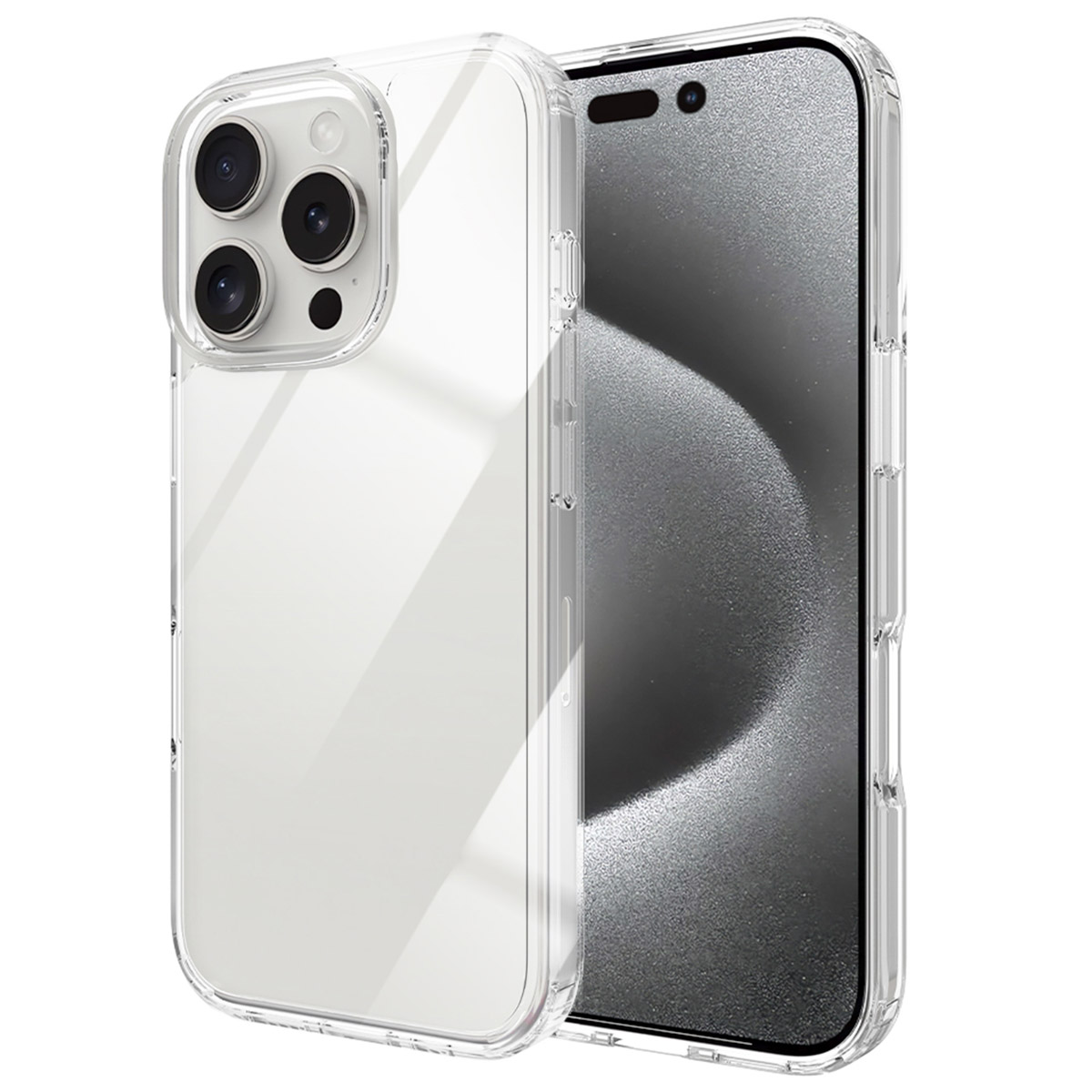 Accezz Xtreme Impact Backcover Apple iPhone 16 Pro - Transparant