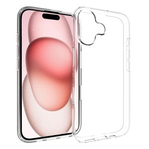 Accezz Clear Backcover Apple iPhone 16 - Transparant