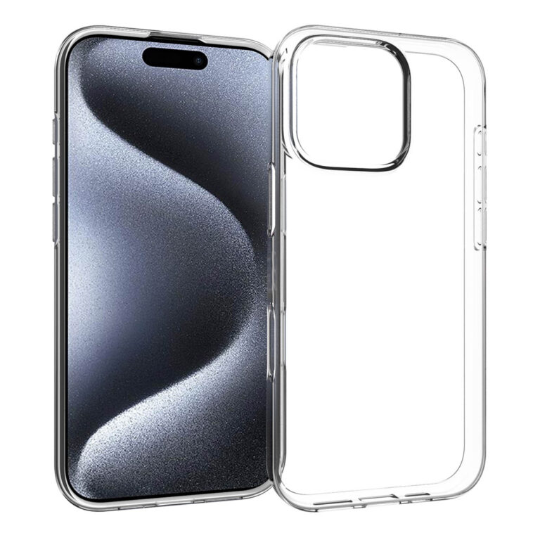 Accezz Clear Backcover Apple iPhone 16 Pro - Transparant - Afbeelding 5