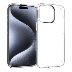 Accezz Clear Backcover Apple iPhone 16 Pro - Transparant