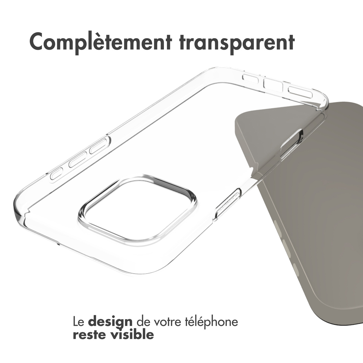 Accezz Clear Backcover Apple iPhone 16 Pro Max - Transparant - Afbeelding 8