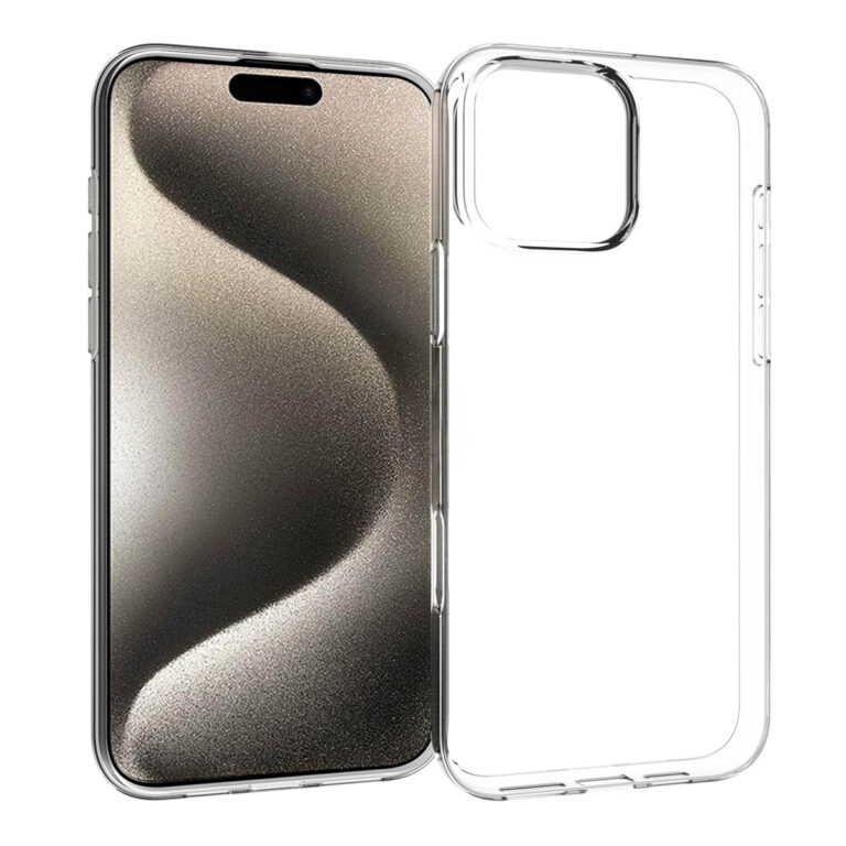 Accezz Clear Backcover Apple iPhone 16 Pro Max - Transparant - Afbeelding 6