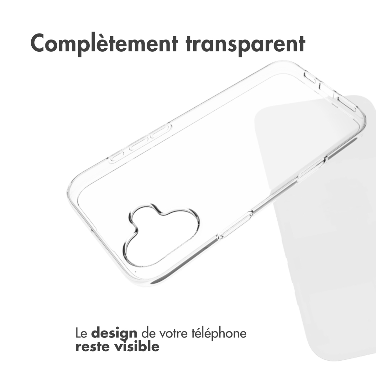 Accezz Clear Backcover Apple iPhone 16 Plus - Transparant - Afbeelding 8