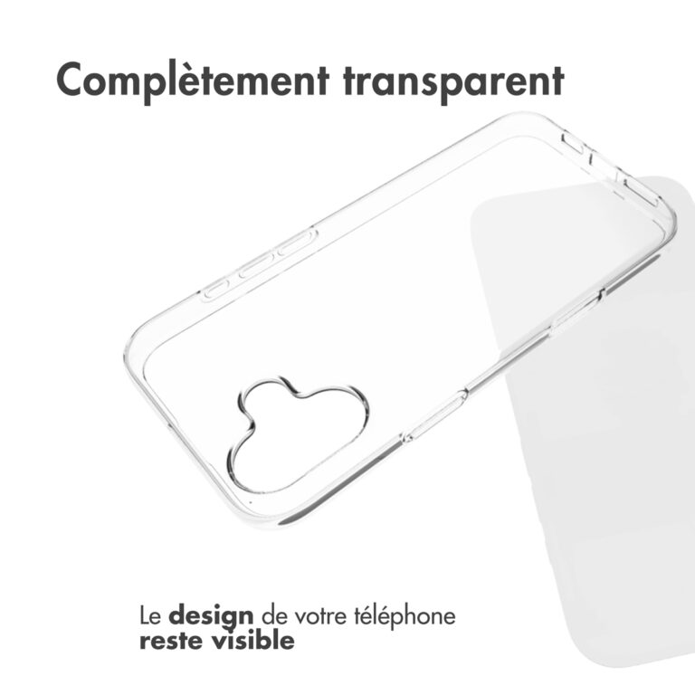 Accezz Clear Backcover Apple iPhone 16 Plus - Transparant - Afbeelding 9