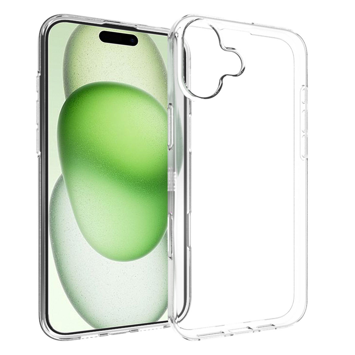 Accezz Clear Backcover Apple iPhone 16 Plus - Transparant