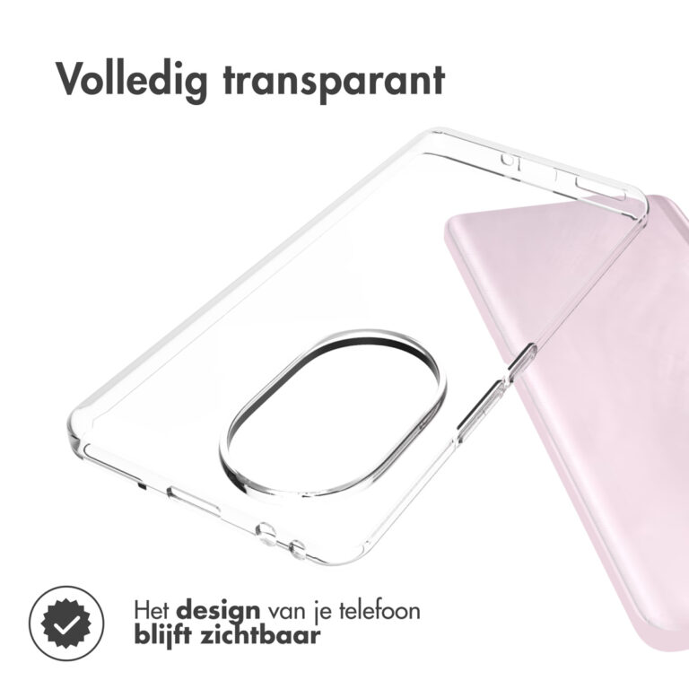 Accezz Clear Backcover Honor 200 Pro - Transparant - Afbeelding 5