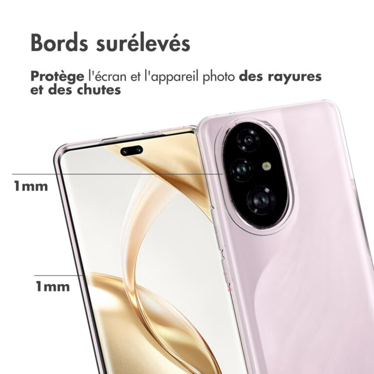 Accezz Clear Backcover Honor 200 Pro - Transparant - Afbeelding 7