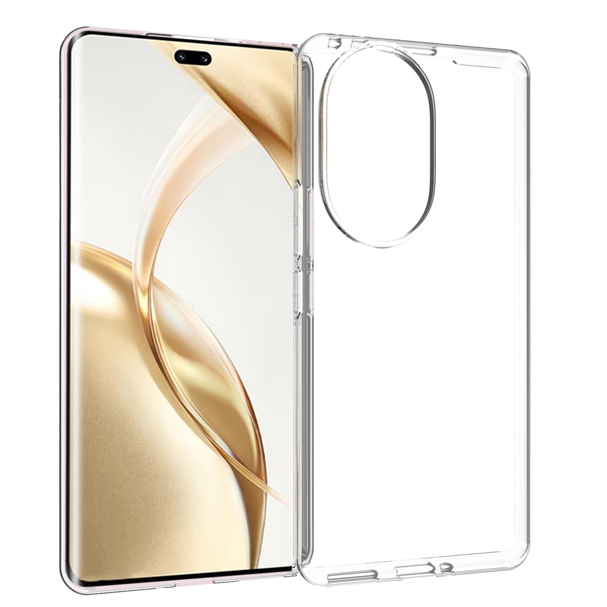 Accezz Clear Backcover Honor 200 Pro - Transparant - Afbeelding 3