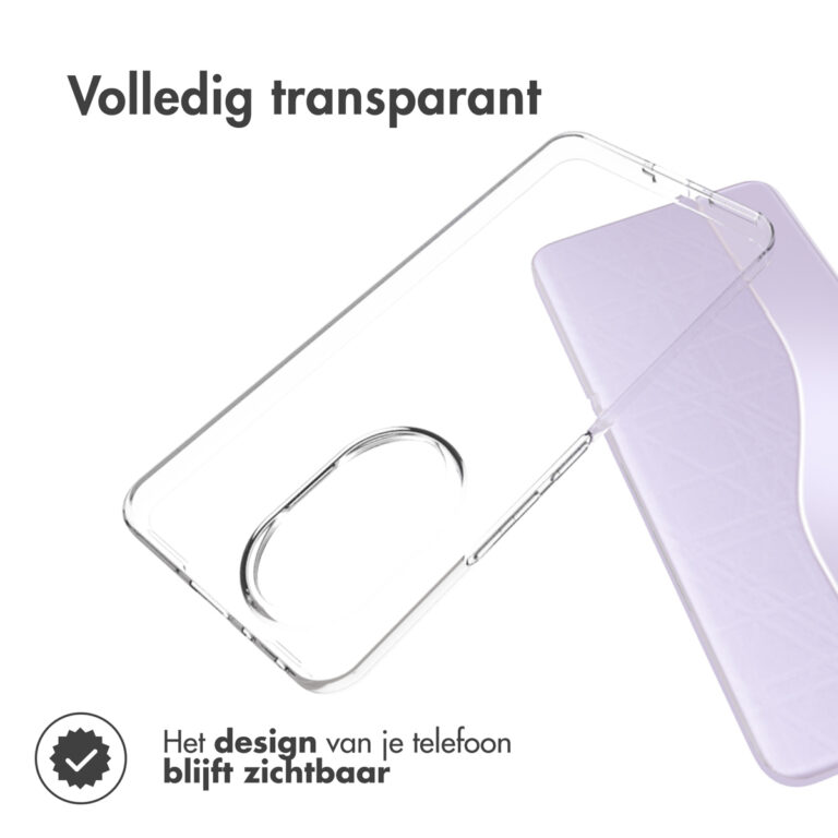 Accezz Clear Backcover Honor 200 - Transparant - Afbeelding 5