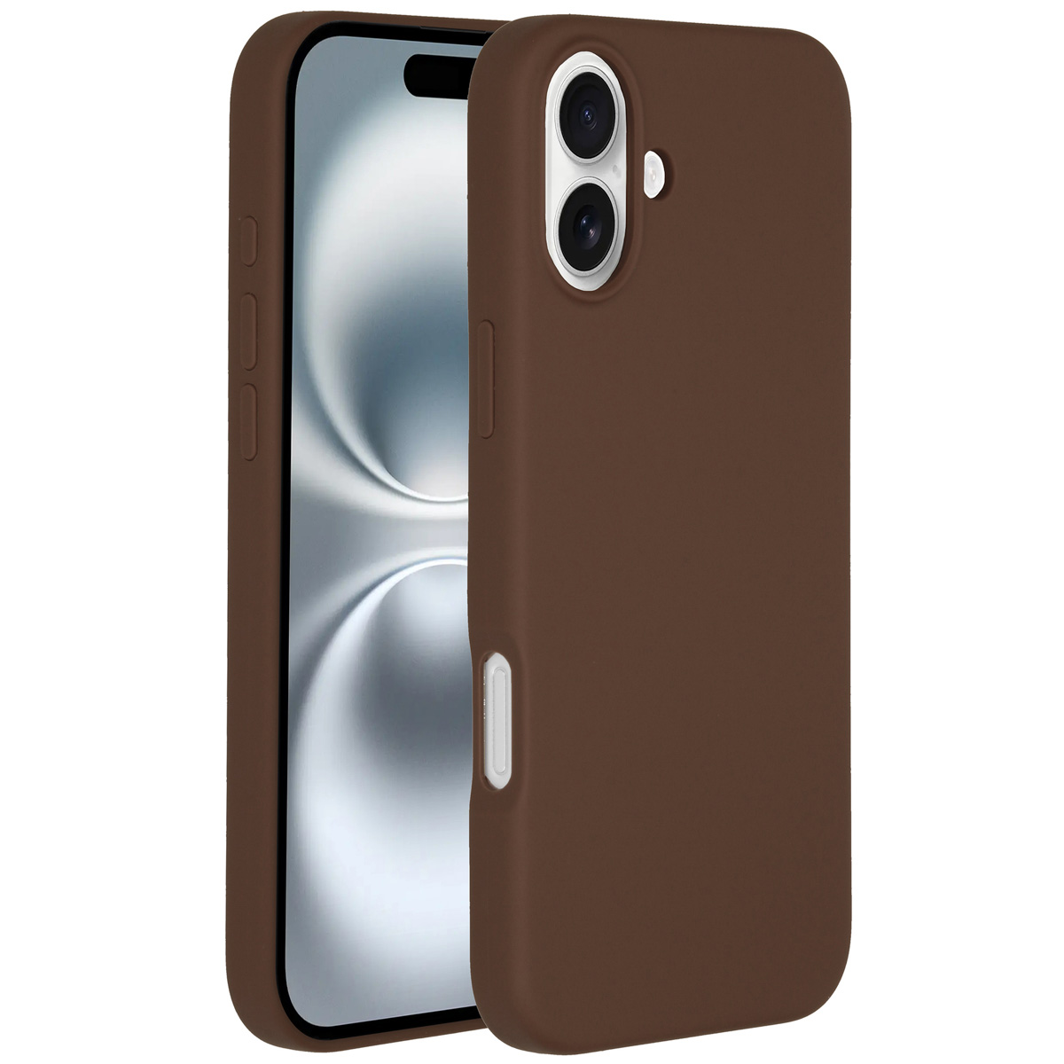 Accezz Liquid Silicone Backcover met MagSafe Apple iPhone 16 Plus - New Tea Brown - Afbeelding 7