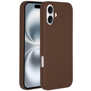Accezz Liquid Silicone Backcover met MagSafe Apple iPhone 16 Plus - New Tea Brown