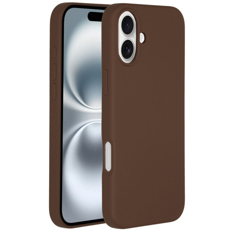 Accezz Liquid Silicone Backcover met MagSafe Apple iPhone 16 Plus - New Tea Brown - Afbeelding 10