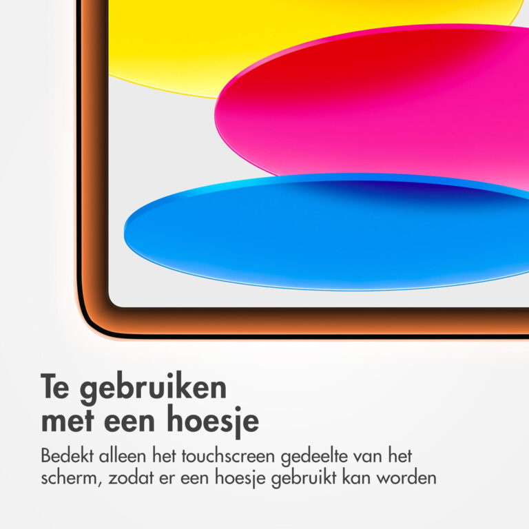 Accezz Glass screenprotector + Applicator Apple iPad 11 (2025) 11 inch / iPad 10 (2022) 10.9 inch - Afbeelding 4