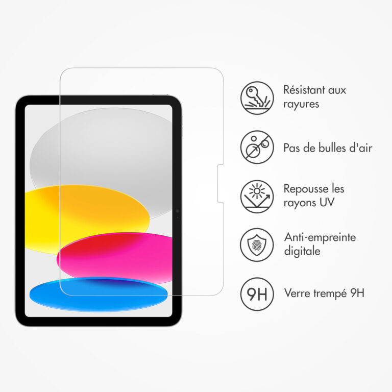 Accezz Glass screenprotector + Applicator Apple iPad 11 (2025) 11 inch / iPad 10 (2022) 10.9 inch - Afbeelding 7