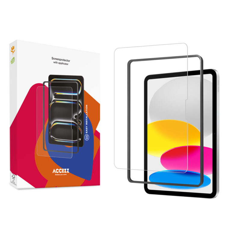 Accezz Glass screenprotector + Applicator Apple iPad 11 (2025) 11 inch / iPad 10 (2022) 10.9 inch - Afbeelding 5